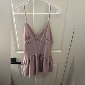Lulu's Mauve Mini Dress